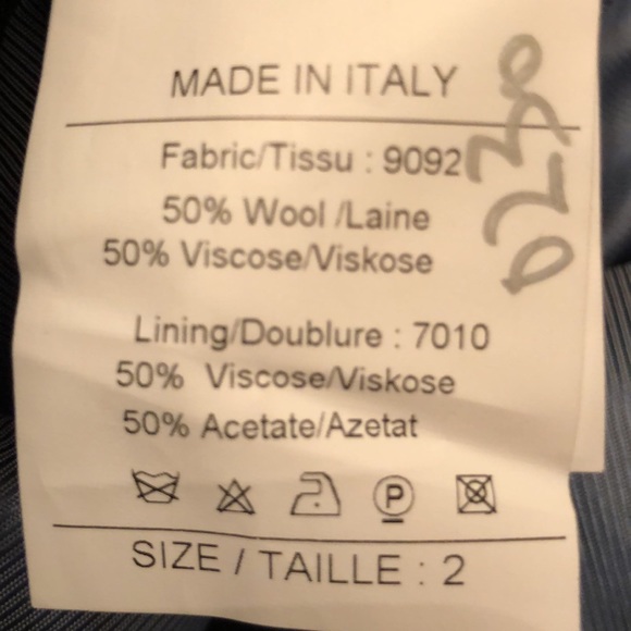 Renato Balestra Real Fur Trimmed Wool Jacket - Picture 4 of 9